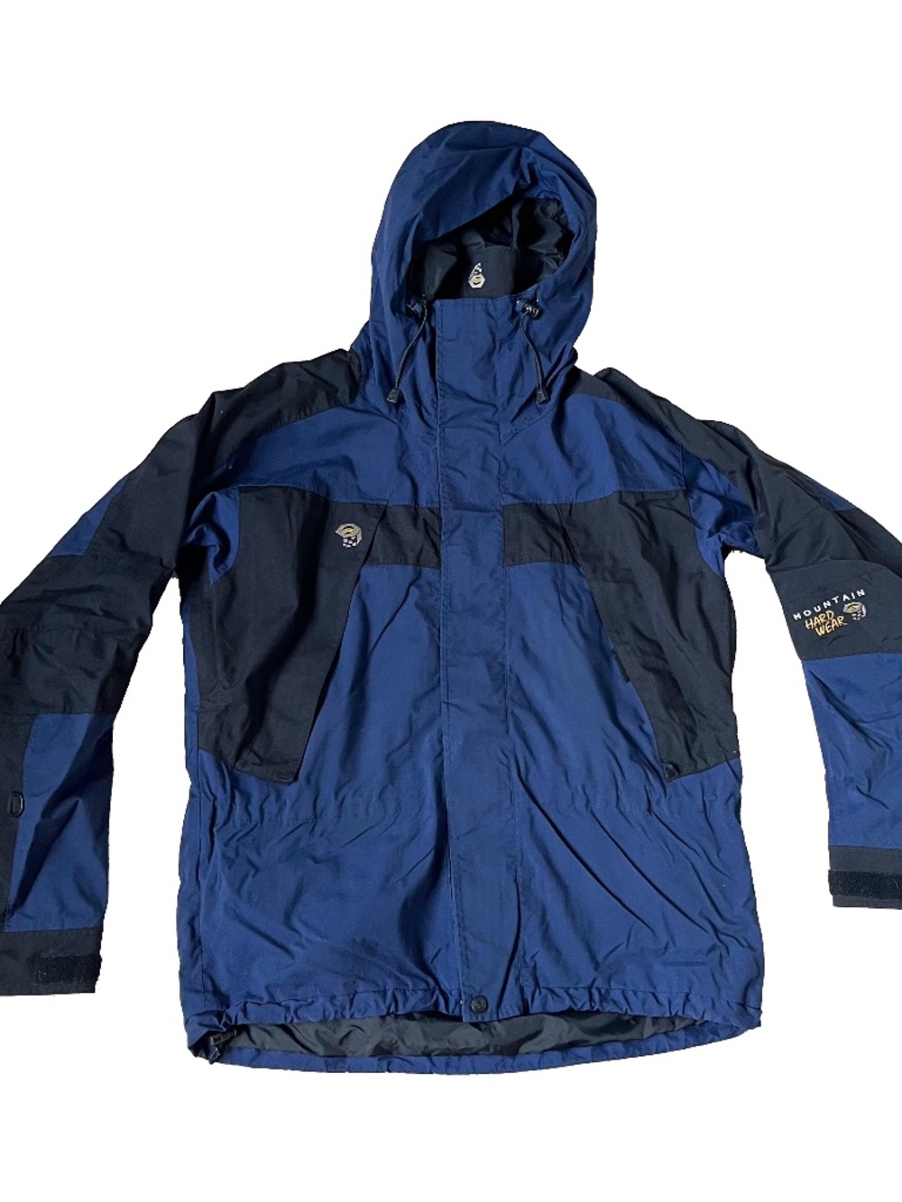 Vintage Mountain Hardwear Navy Black Conduit Parka Jacket